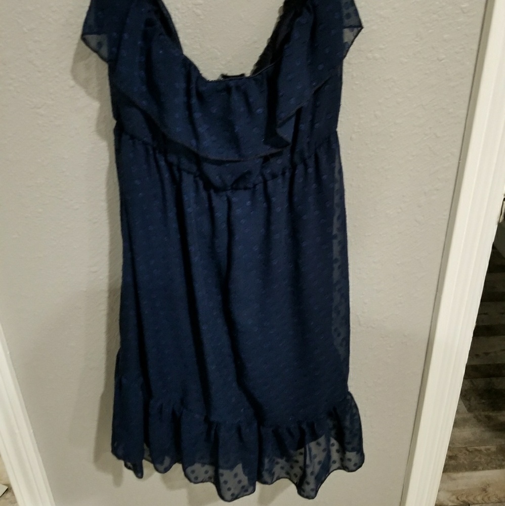 Navy blue dress